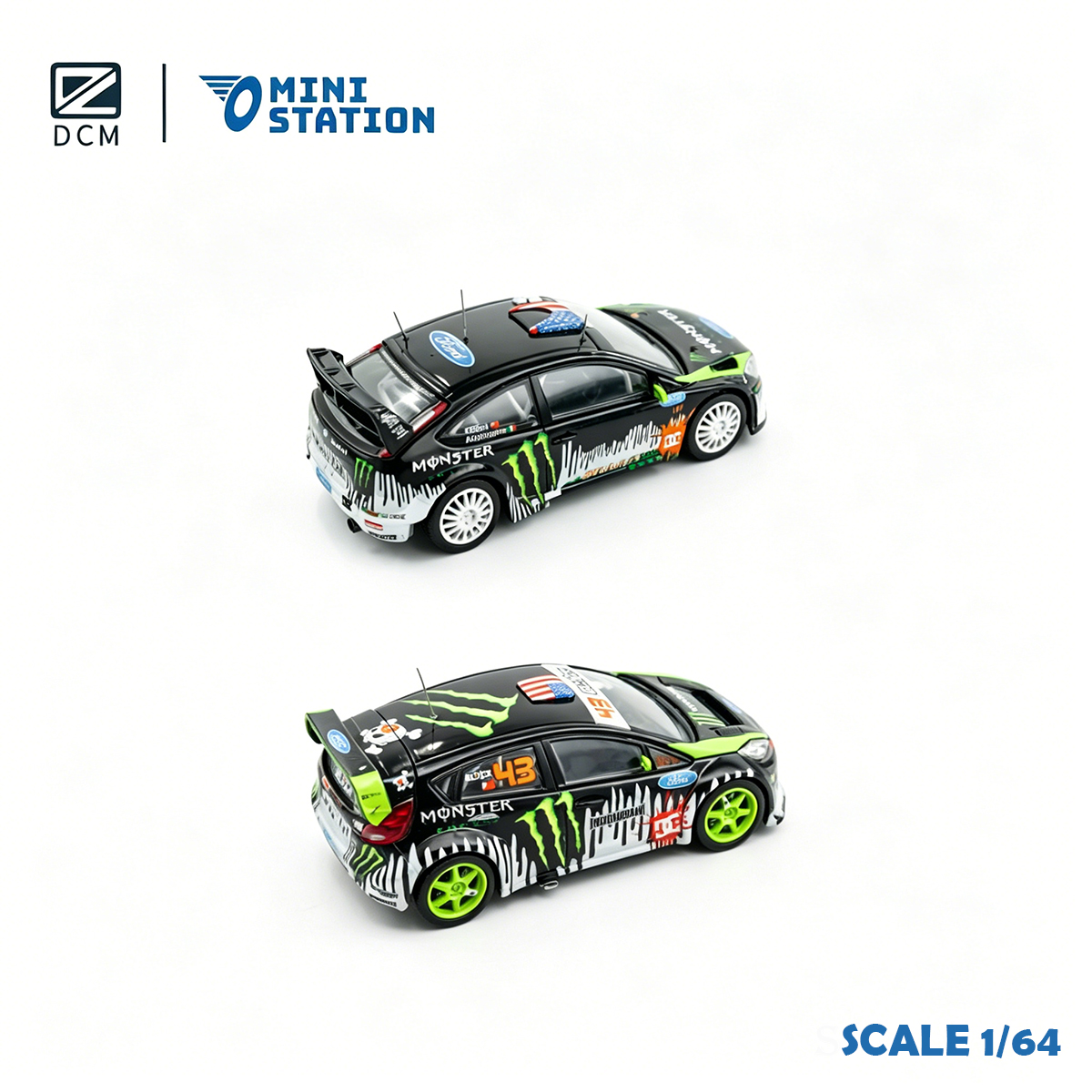 DCM × Mini Station 1:64 Ken Bl - Model Kit Car review and price