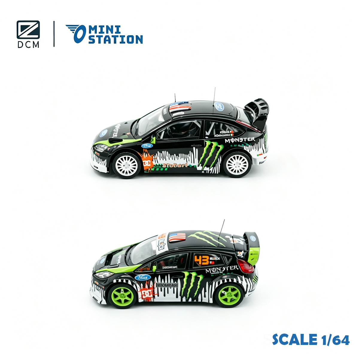 DCM × Mini Station 1:64 Ken Bl - Model Kit Car review and price