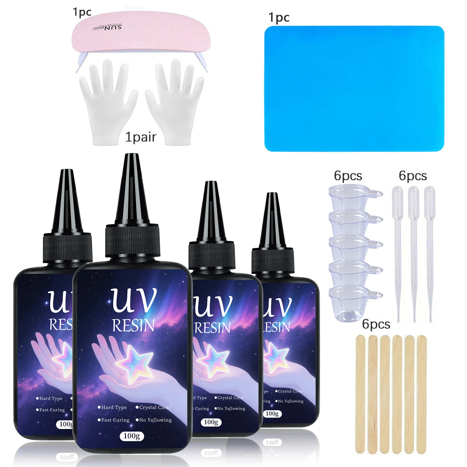 UV Resin kit with Casting Tool - Resin Kit Cast review and price