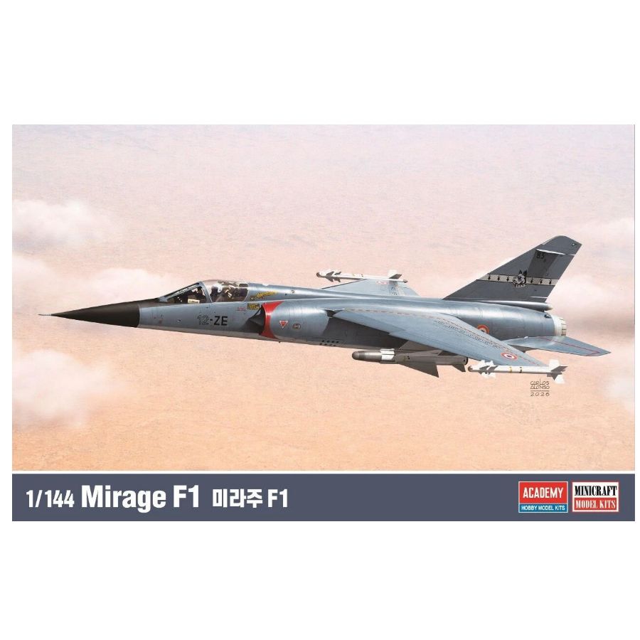 AC12665 ACADEMY 1/144 Dassault - Model Kit F1 review and price