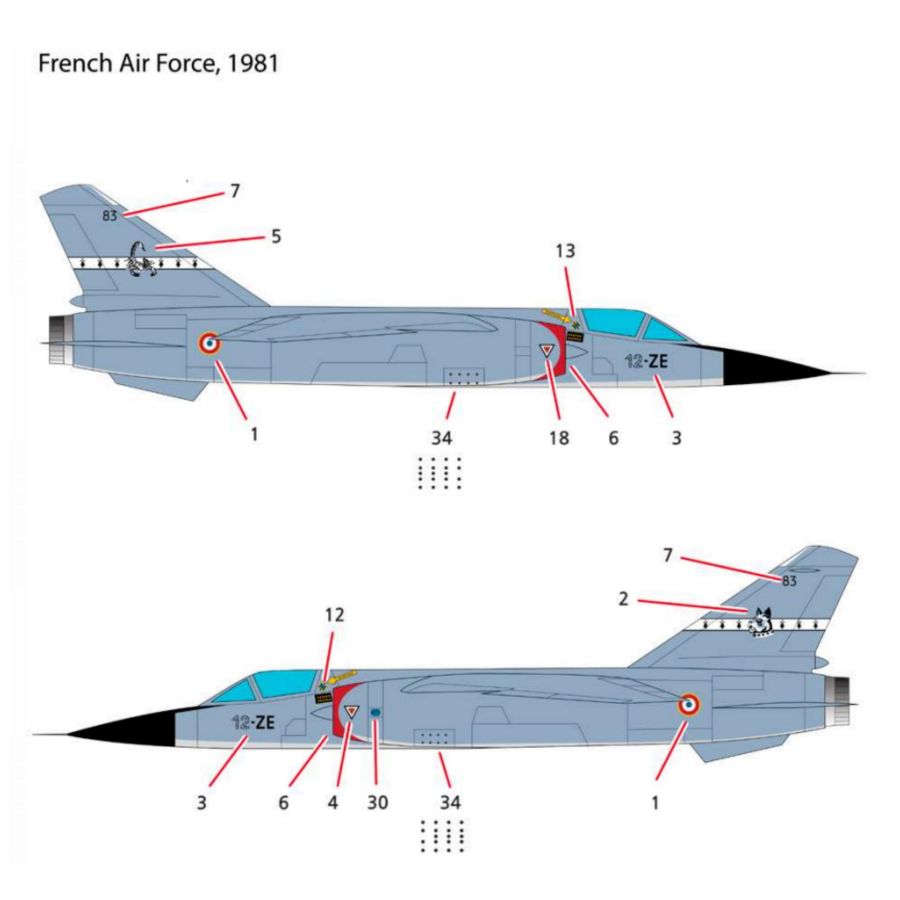 AC12665 ACADEMY 1/144 Dassault - Model Kit F1 review and price