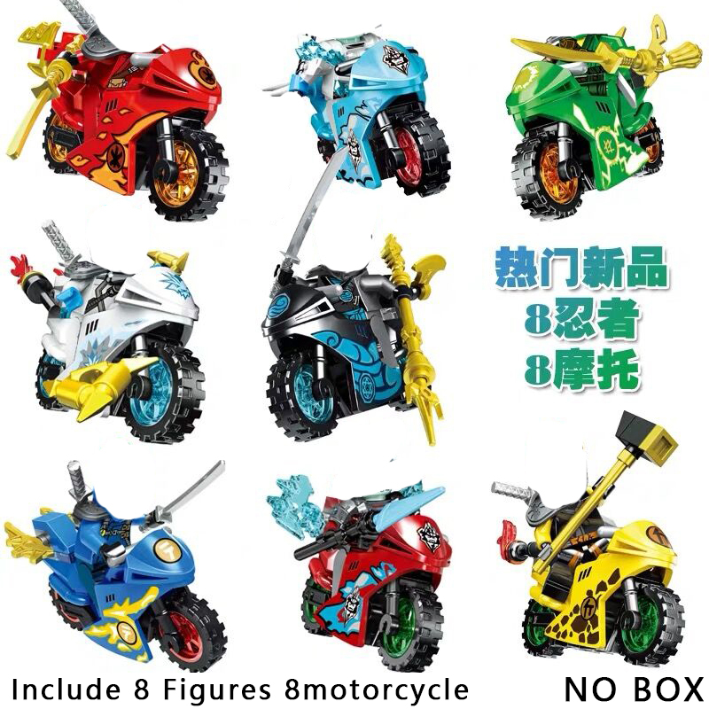 Ninja Figures Motorcycle Build - Model Kit Companies review and price