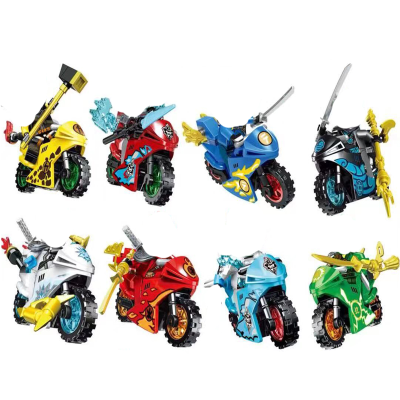 Ninja Figures Motorcycle Build - Model Kit Companies review and price