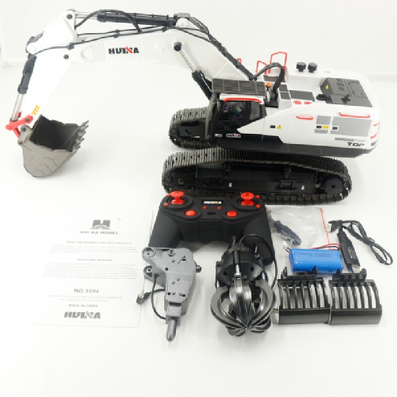 Huiner 1594 1/14 2.4GHz RC sim - Model Kit Excavator review and price