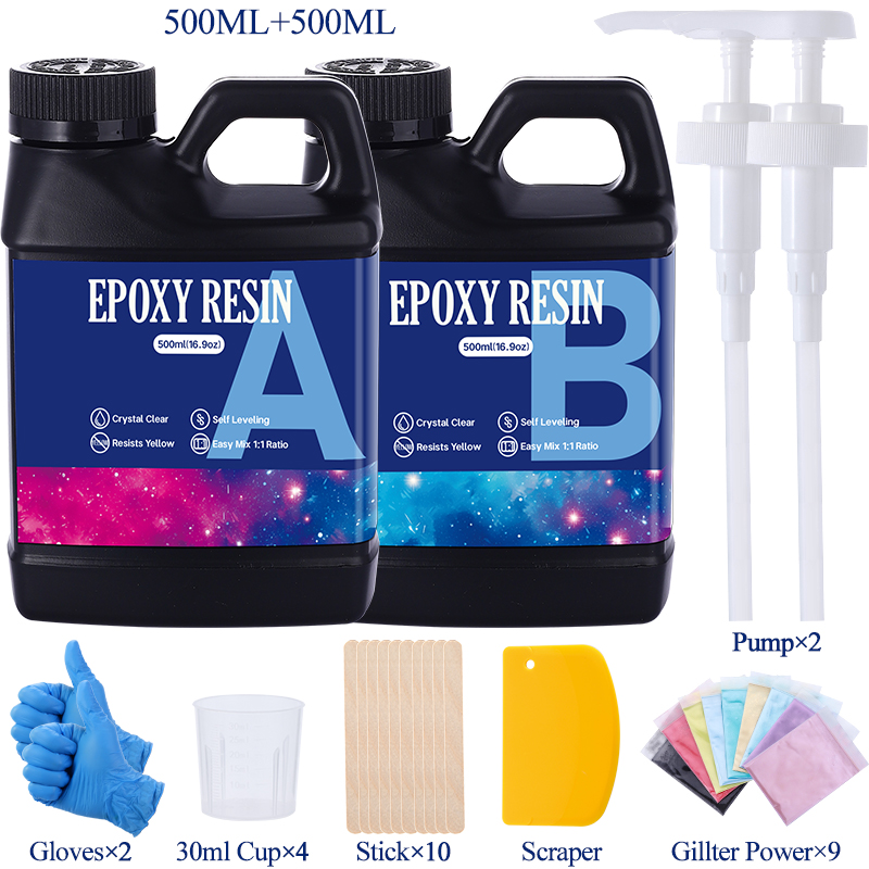Fast Curing 1:1 Crystal Clear  - Resin Kit Cast review and price