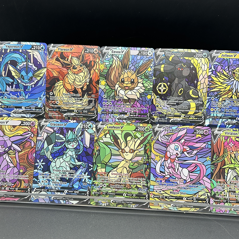 10Pcs/set Diy PTCG Eevee Umbre - Model Kit Anime review and price