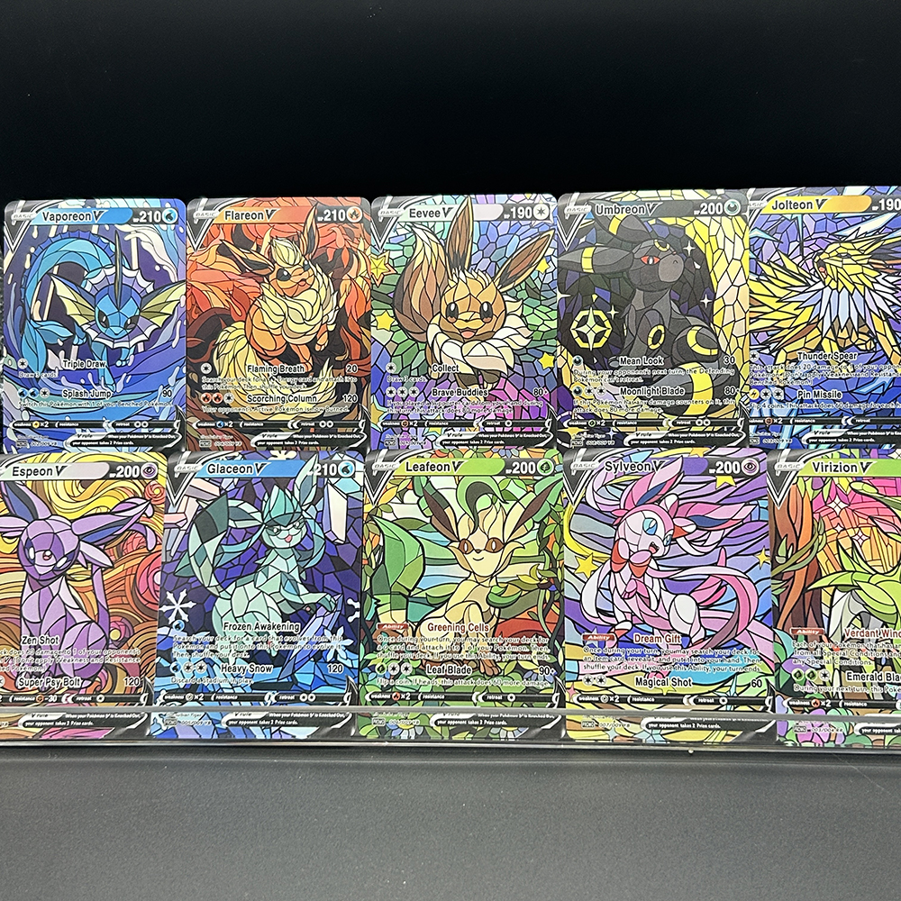 10Pcs/set Diy PTCG Eevee Umbre - Model Kit Anime review and price