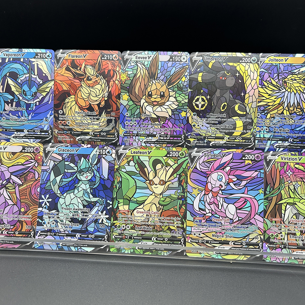 10Pcs/set Diy PTCG Eevee Umbre - Model Kit Anime review and price