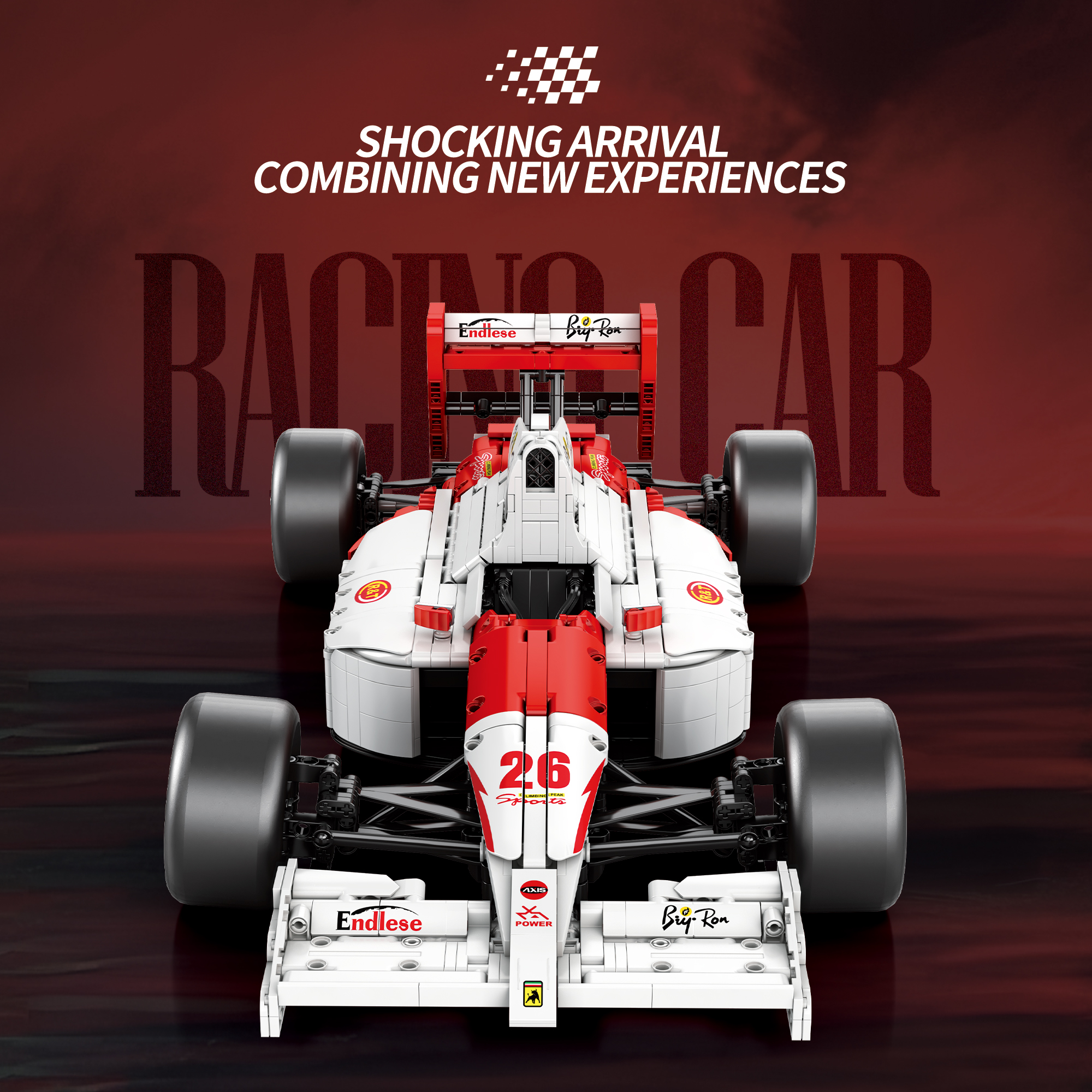 2800PCS Tech Series Creative B - Model Kit F1 review and price